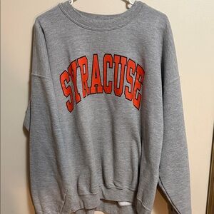 Gray Syracuse Women's Crewneck